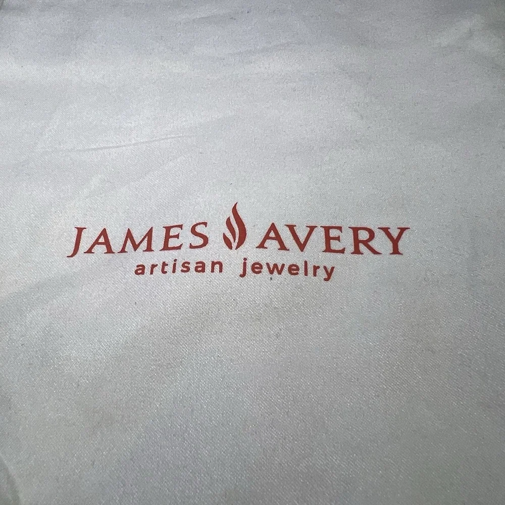 2‎ James Avery Drawstring Gift Keepsake Pouch Storage Travel Dust Bags Jewelry